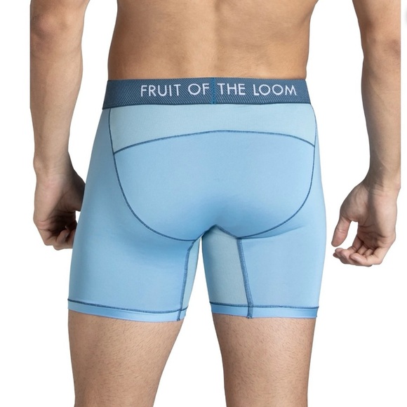 Fruit of the Loom Men's Getaway Collection Boxer Briefs, 3-Pack x 3 - Picture 7 of 7